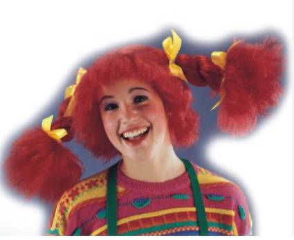 Parrucca Pippi Calzelunghe