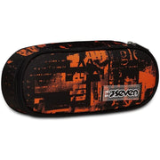 Astuccio Portapenne Ovale Seven Round Plus Freethink Boy Orange