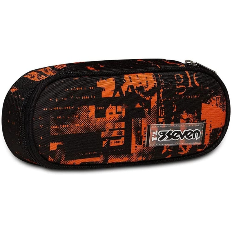 Astuccio Portapenne Ovale Seven Round Plus Freethink Boy Orange