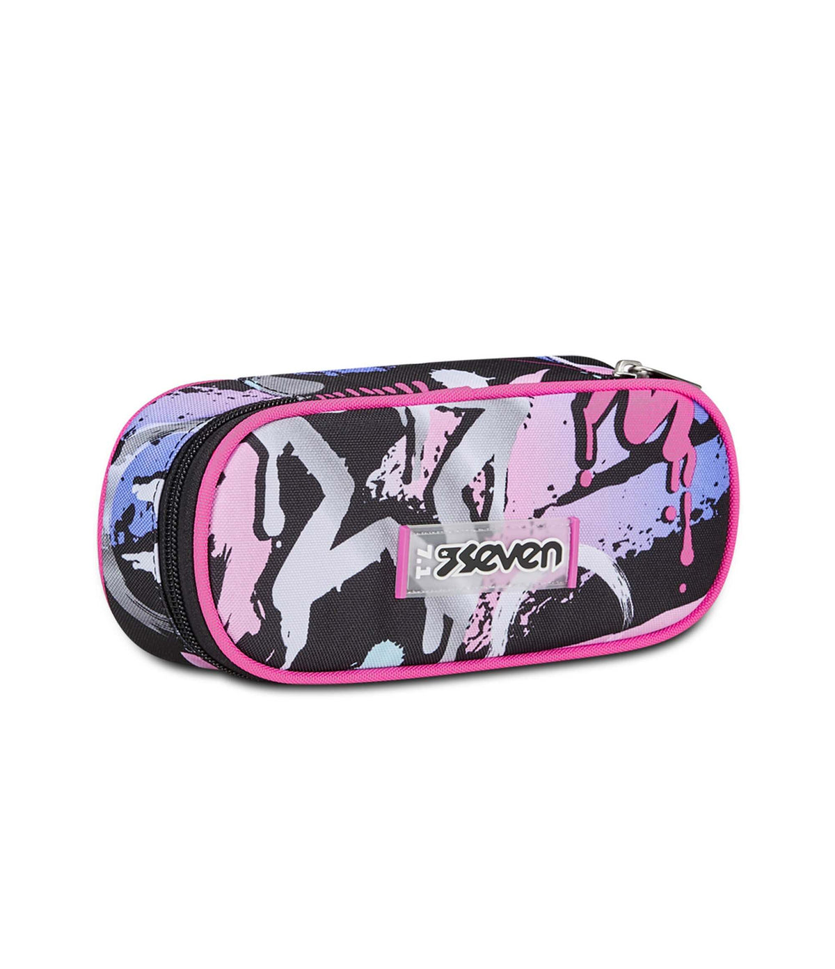 Astuccio Portapenne Ovale Seven Round Plus Mark On Girl