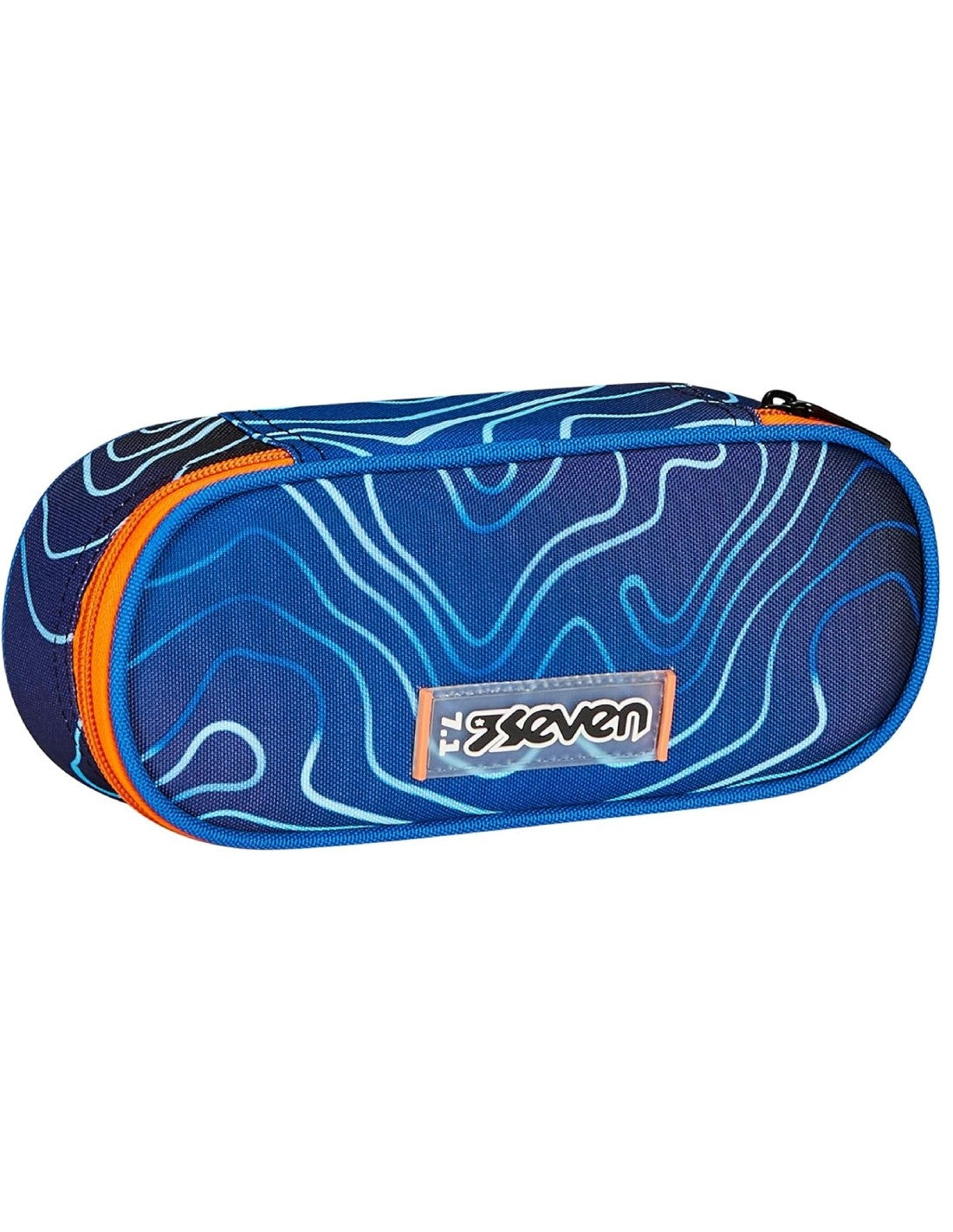 Astuccio Portapenne Ovale Seven Round Plus Mapset Boy