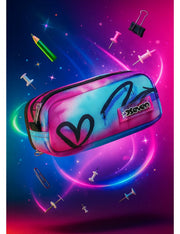 Astuccio Portapenne Doppio Seven Sprint Paint Girl