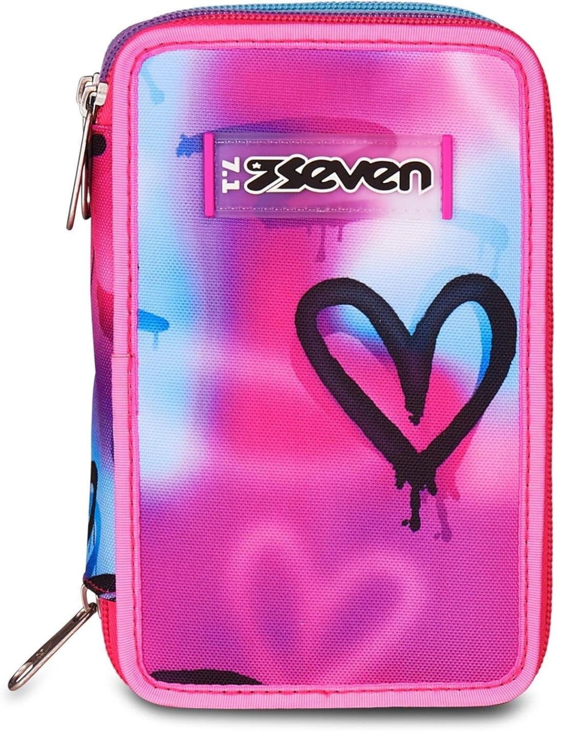 Astuccio Completo 3 Zip Seven Sprint Paint Girl
