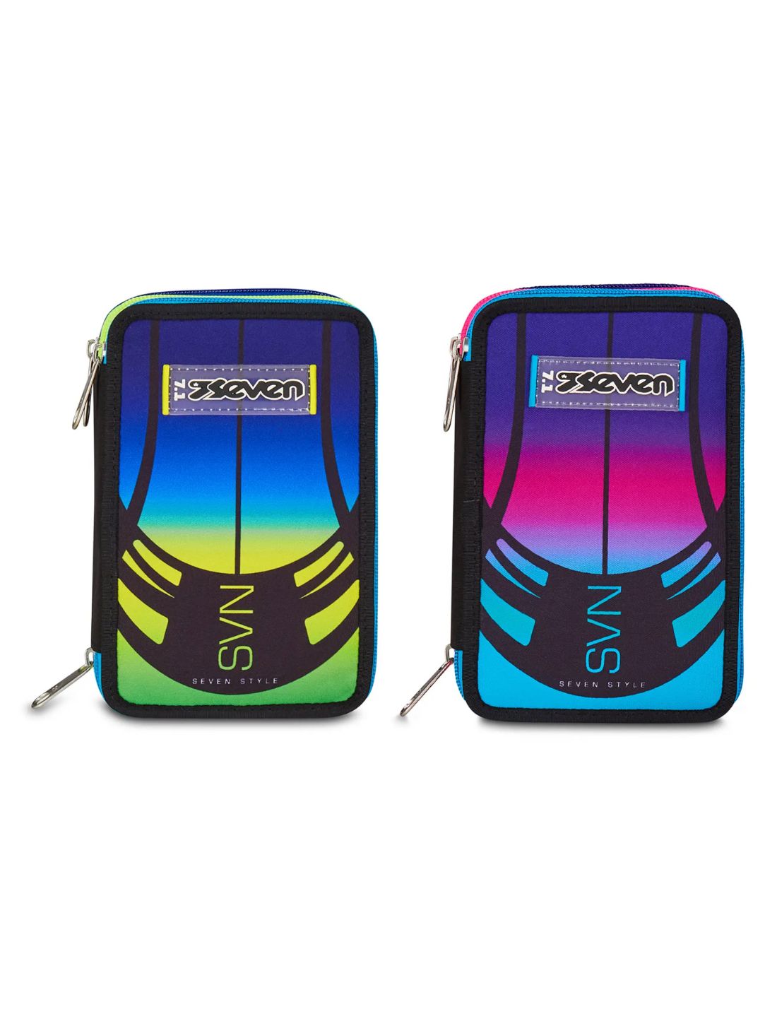 Astuccio Completo 3 Zip Seven Sj Gang Nuanced
