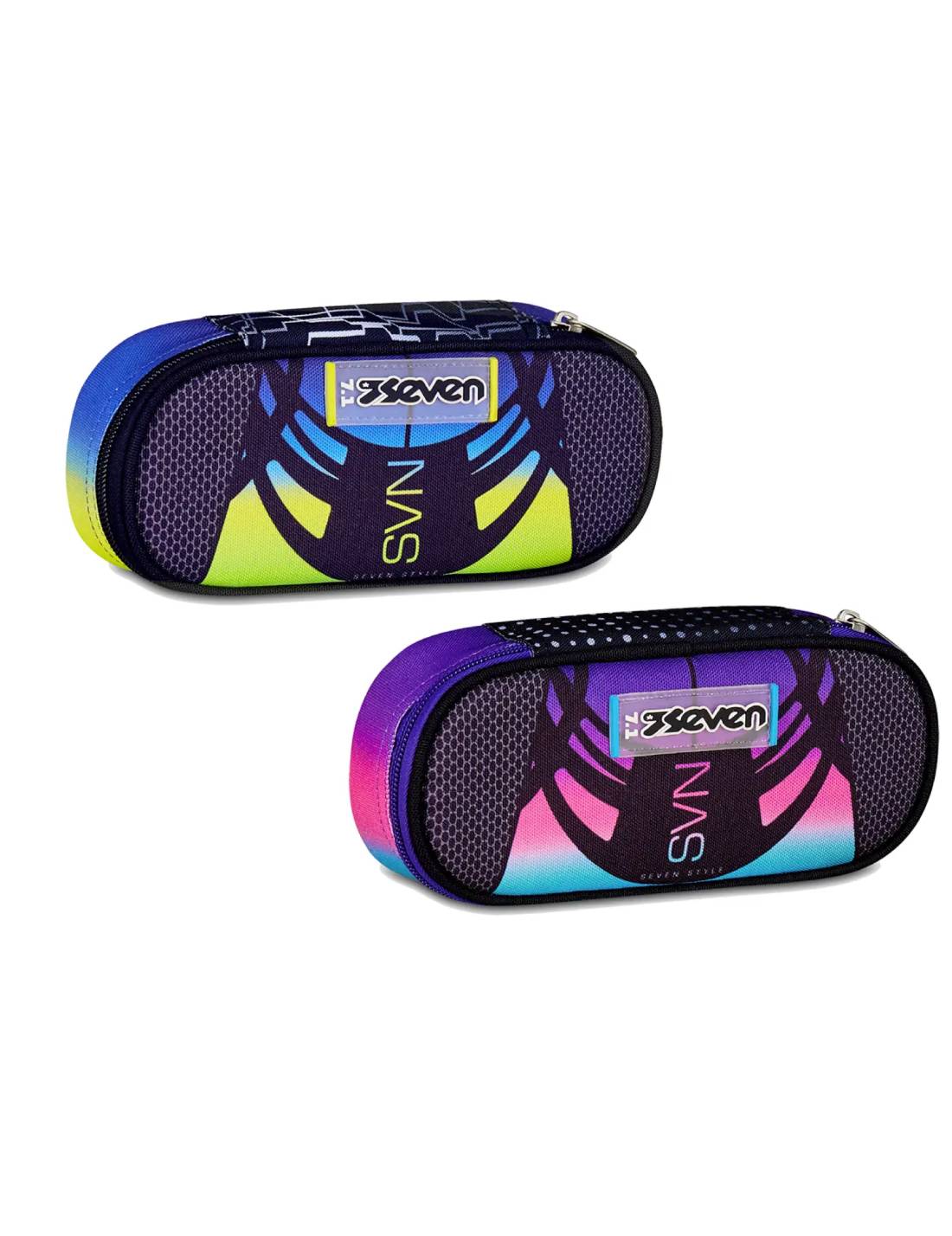 Astuccio Portapenne Ovale Seven Round Plus Nuanced