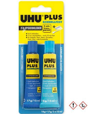 Colla Uhu Plus Epossidica Bicomponente