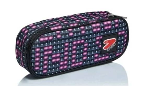 Astuccio Portapenne Ovale Seven Round Plus Ledwall