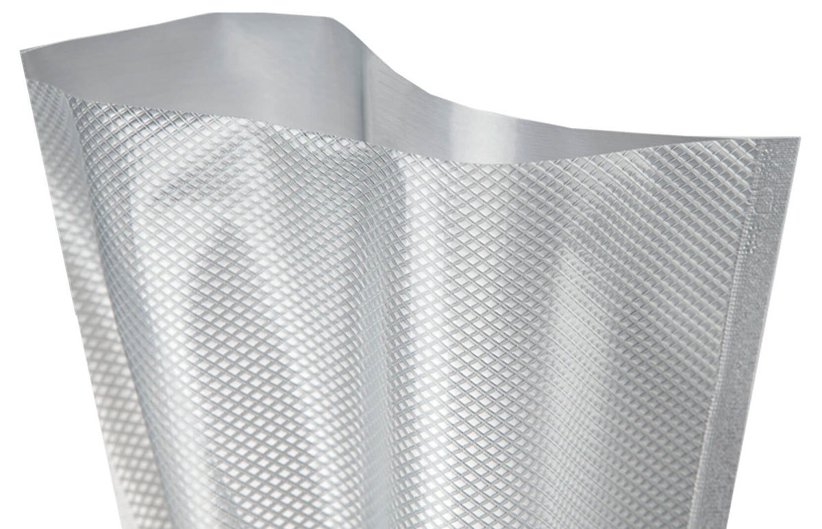 Buste In PA/PE Goffrato F.to 15x30 Per Sottovuoto Confezione 100pz.
