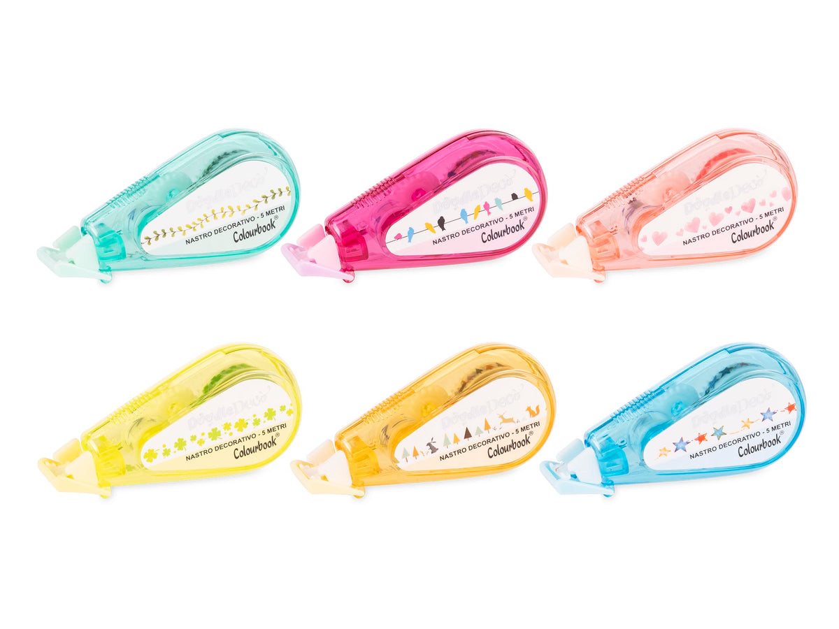 Correttore A Nastro Decorativo Colourbook 5 Metri