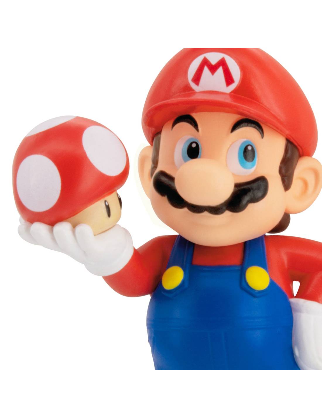Addobbo Albero Di Natale In Resina Super Mario Bros Con Fungo 10cm