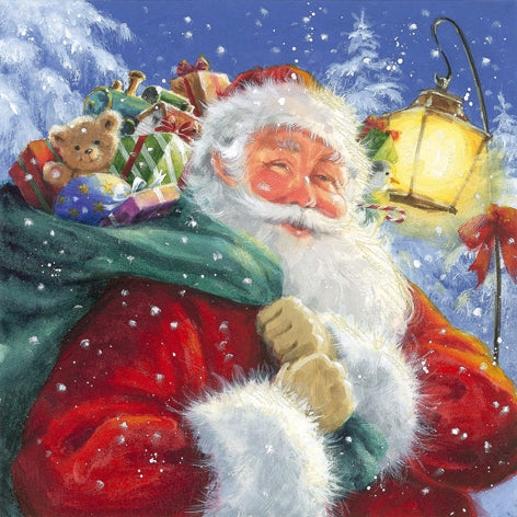 20 Tovaglioli Babbo Natale