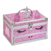 Trousse Cofanetto Make Up Unicorno Rosa
