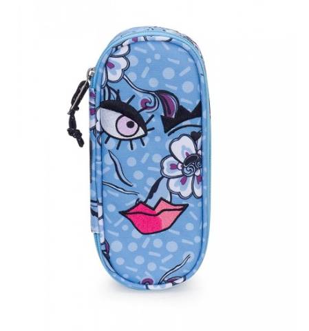 Portapenne Ovale Invicta Fantasy Lip Face