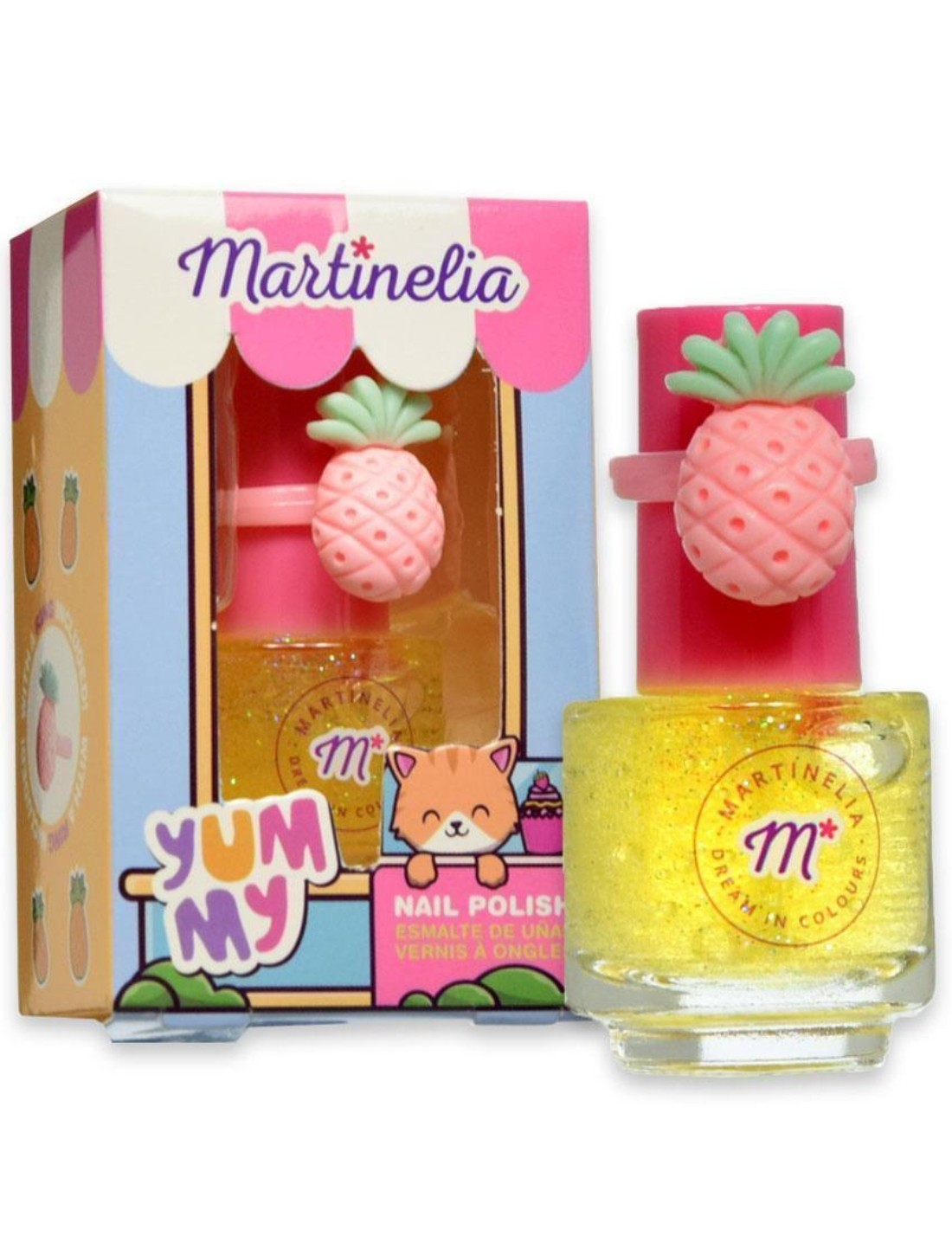 Smalto Unghie Con Anello Ananas