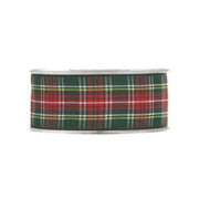 Nastro In Tessuto Tartan Scozzese 30mmx20m