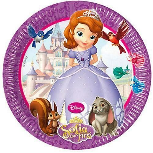 Piatti Di Carta Piani Disney diam. 19.5cm 8pz.