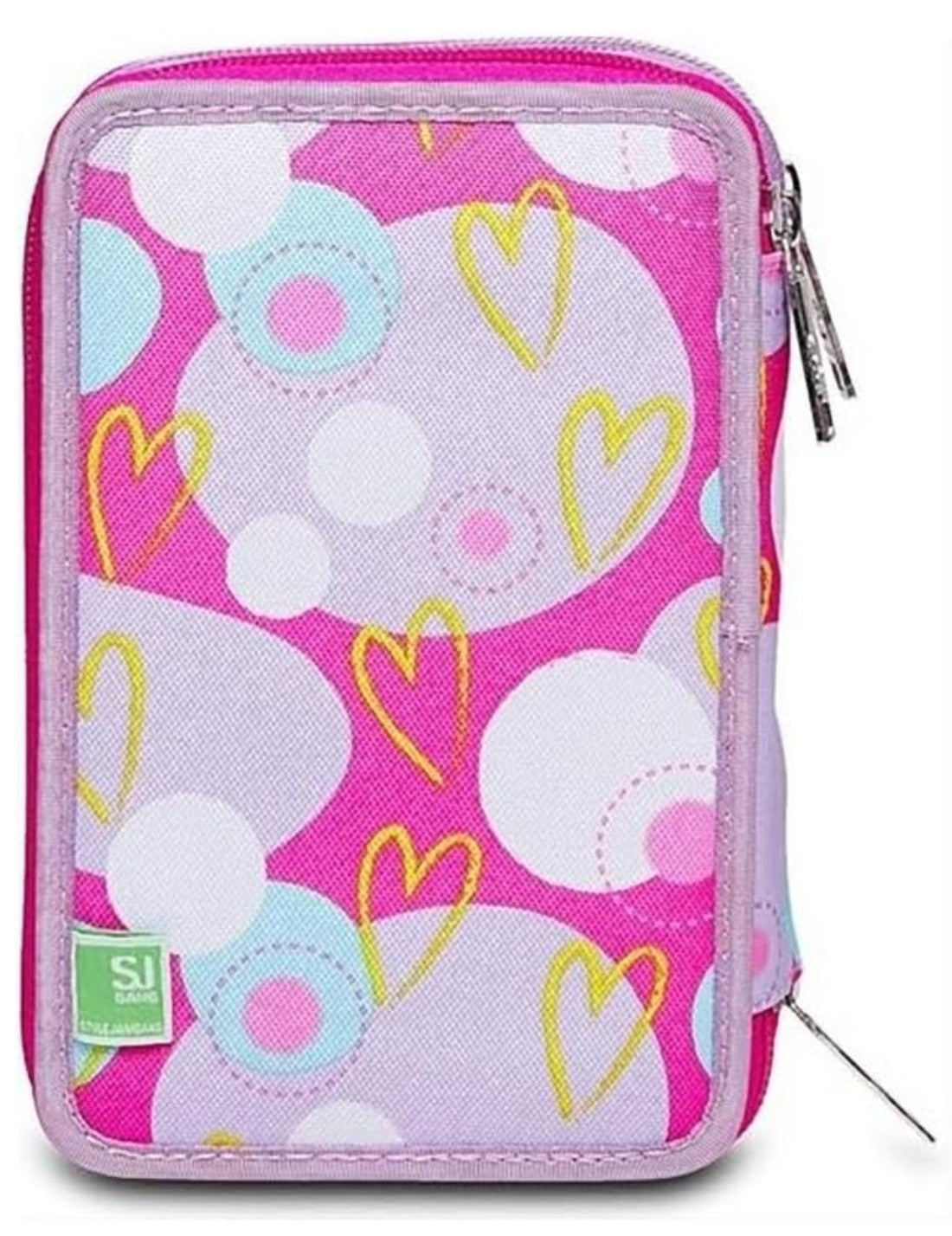 Astuccio Completo 3 Zip Seven Sj Gang Heart Lolly