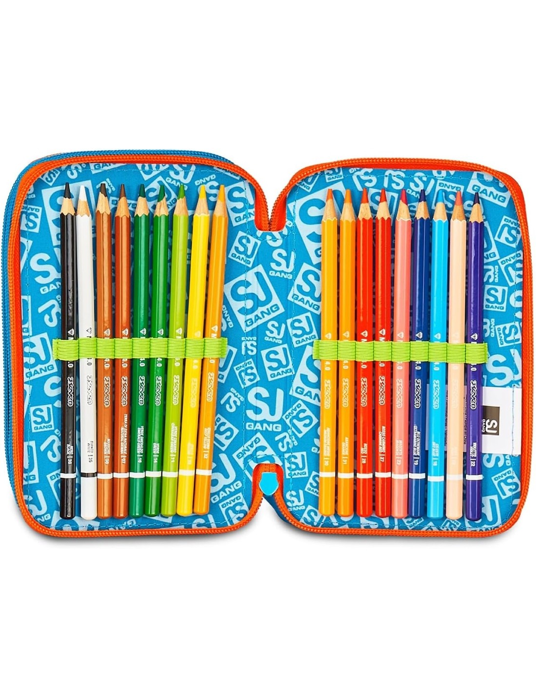 Astuccio Completo 3 Zip Seven Sj Gang Tinypatch Boy