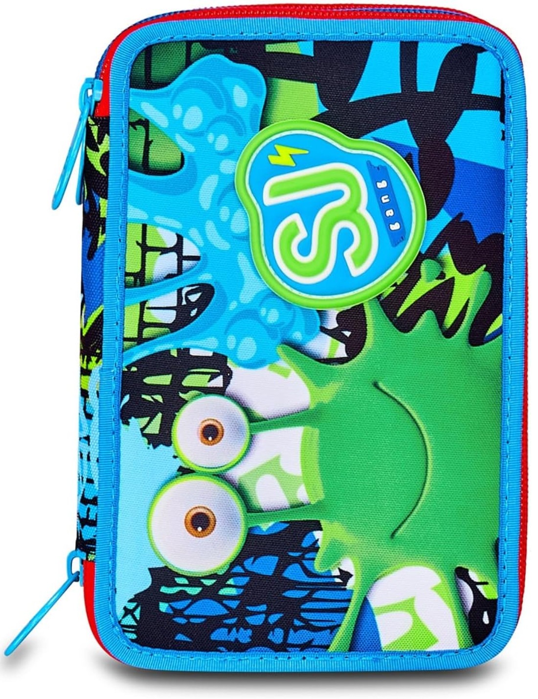 Astuccio Completo 3 Zip Seven Sj Gang Fantasy Boy