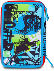 Astuccio Completo 3 Zip Seven Sj Gang Fantasy Boy