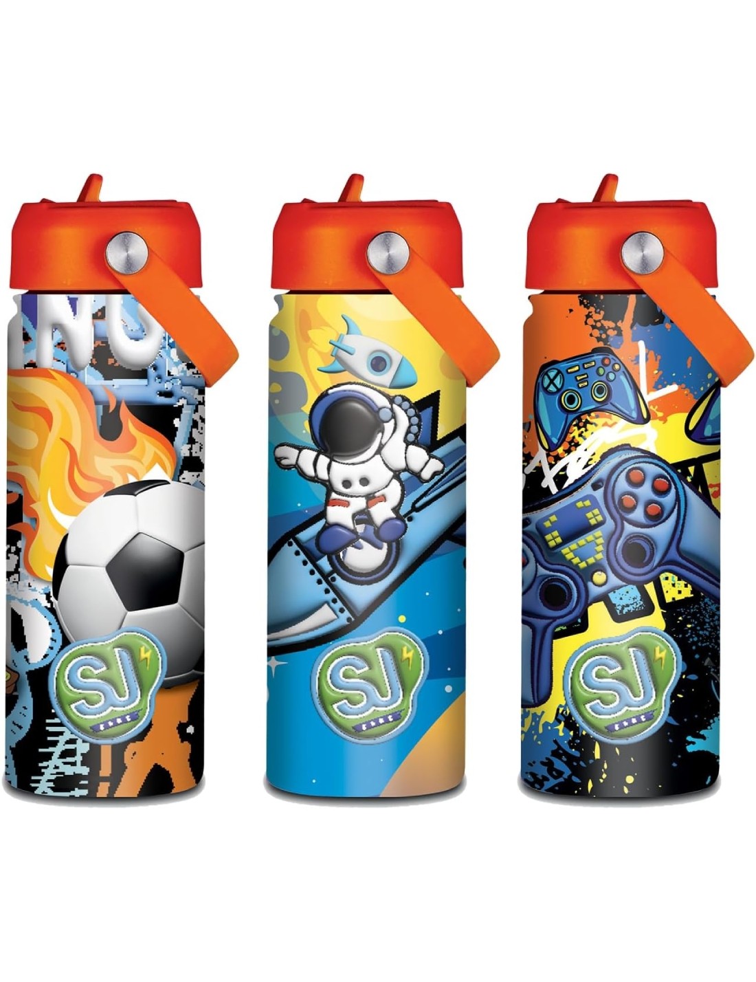 Seven Borraccia Termica Acciaio Inox Sj Gang Boy 500ml