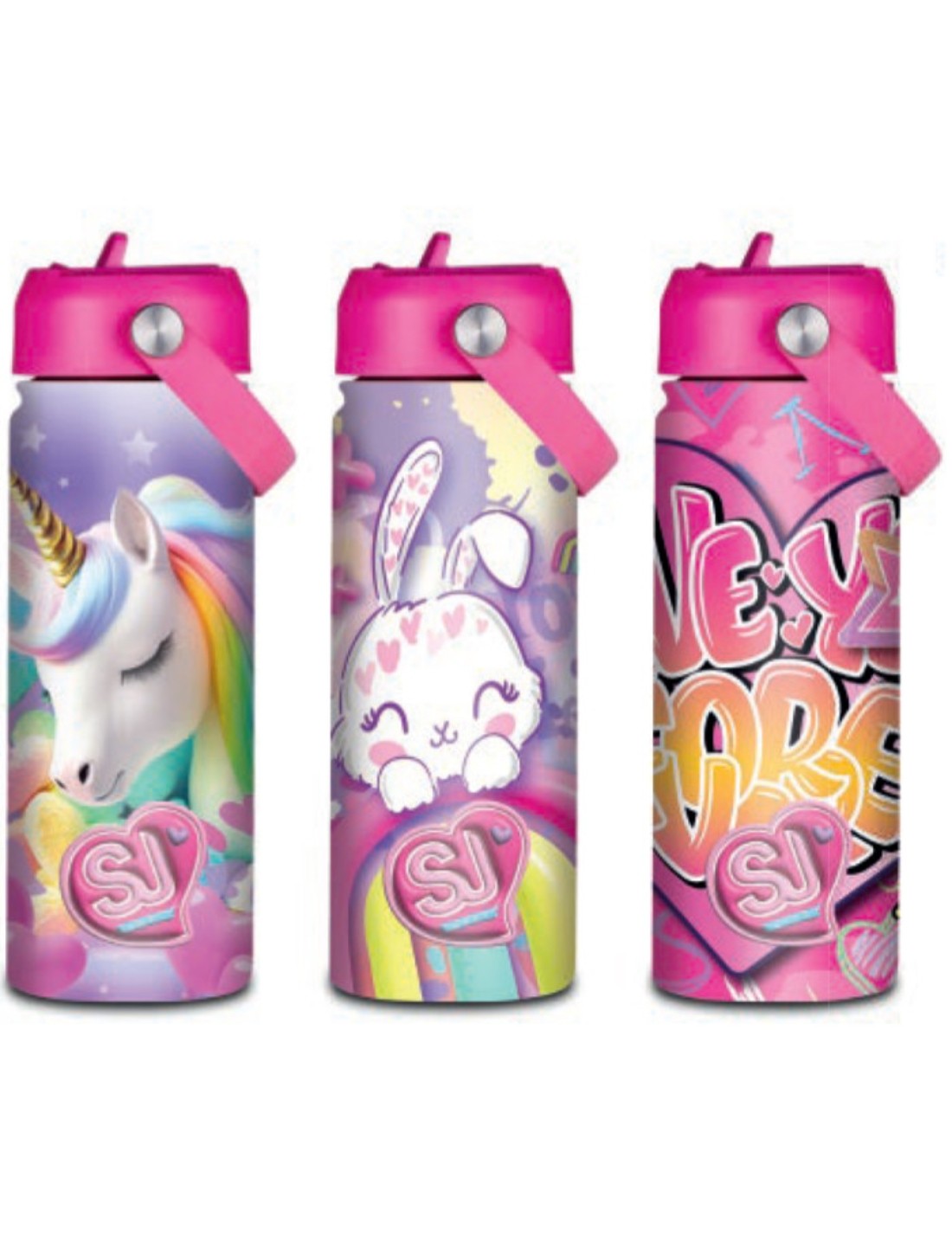 Seven Borraccia Termica Acciaio Inox Sj Gang Girl 500ml