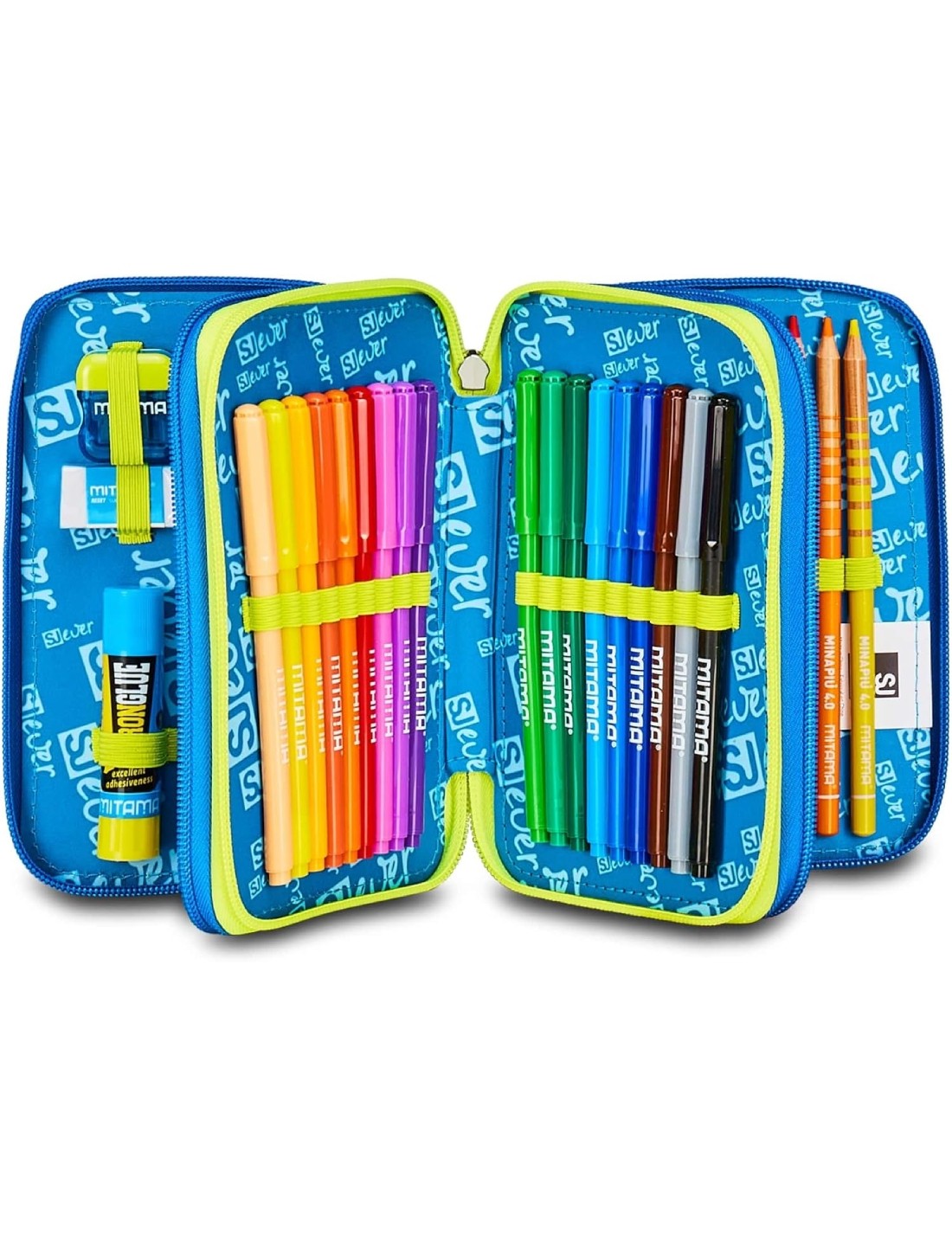 Astuccio Completo 3 Zip Seven Sj Gang Ever Skate Boy