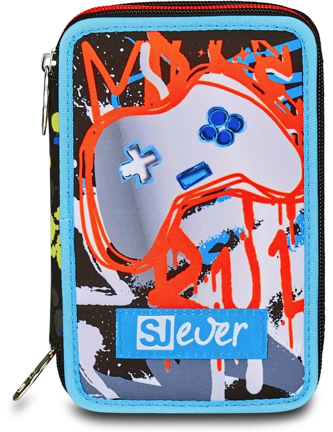 Astuccio Completo 3 Zip Seven Sj Gang Rules Boy