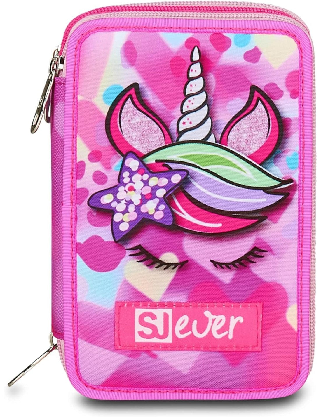 Astuccio Completo 3 Zip Seven Sj Gang Unicornside Girl