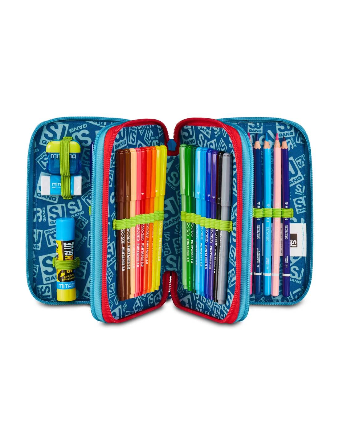 Astuccio Completo 3 Zip Seven SJ Gang Sharky Skate