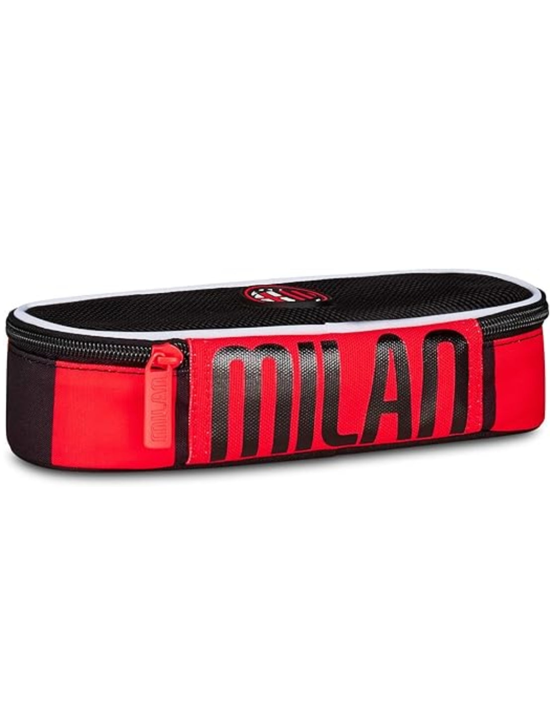 Astuccio Portapenne Ovale Seven Round Plus Milan Kick And Score