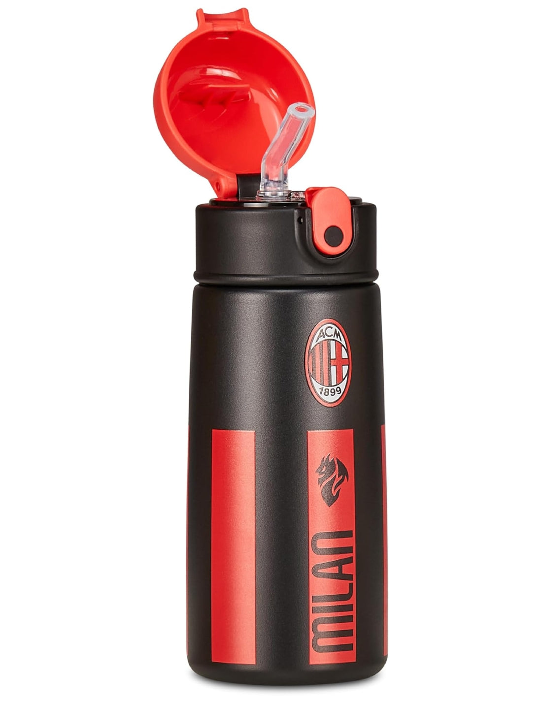 Borraccia Termica In Acciaio Inox Seven AC Milan Kids