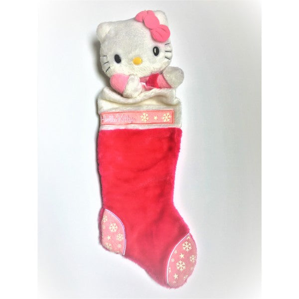 Calza Befana Epifania Peluche Rosa Hello Kitty 50CM