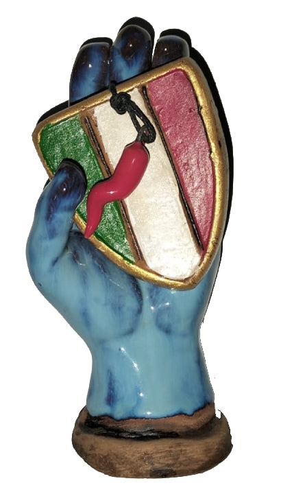 Statuetta Commemorativa Scudetto Del Napoli In Ceramica