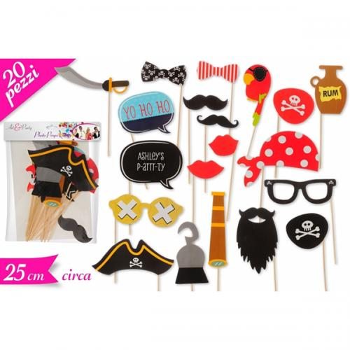 Festoni Decorativi Tema Pirata 20pz.