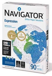 Risma Di 500 Fogli A4 Per Stampa Navigator 90g
