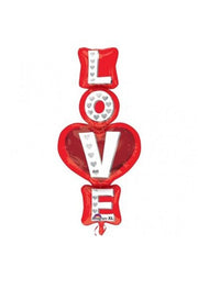 Palloncino Love Scritta Tridimensionale 50x99cm