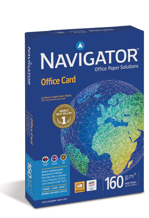 Risma Di 250 Fogli A3 Per Stampa Navigator Office Card 160g