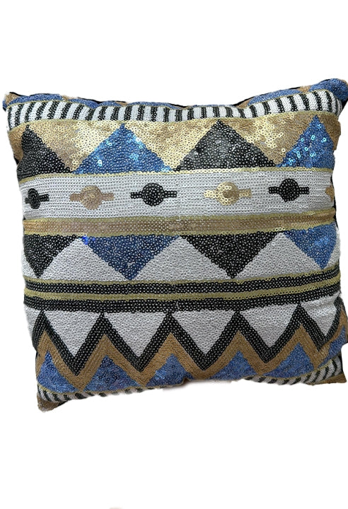 Cuscino Decorativo Con Paillettes
