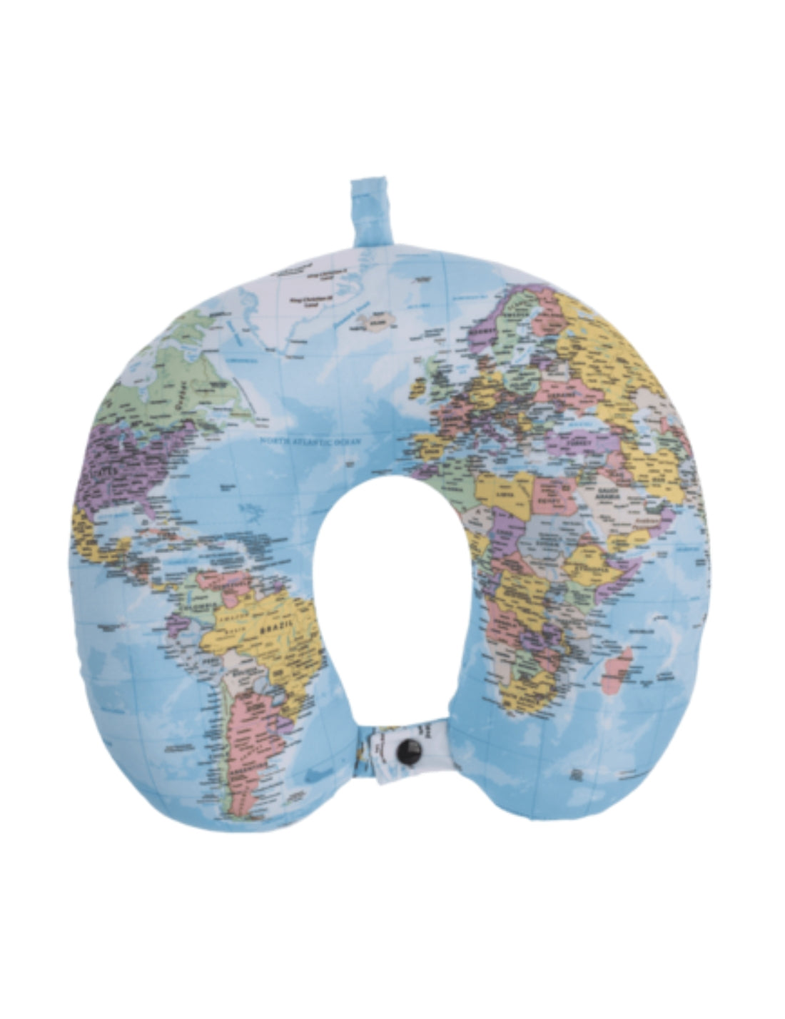 Cuscino Da Viaggio Mappa Del Mondo