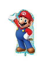 Palloncino Metalfoil Super Mario Sagomato 33" 83cm