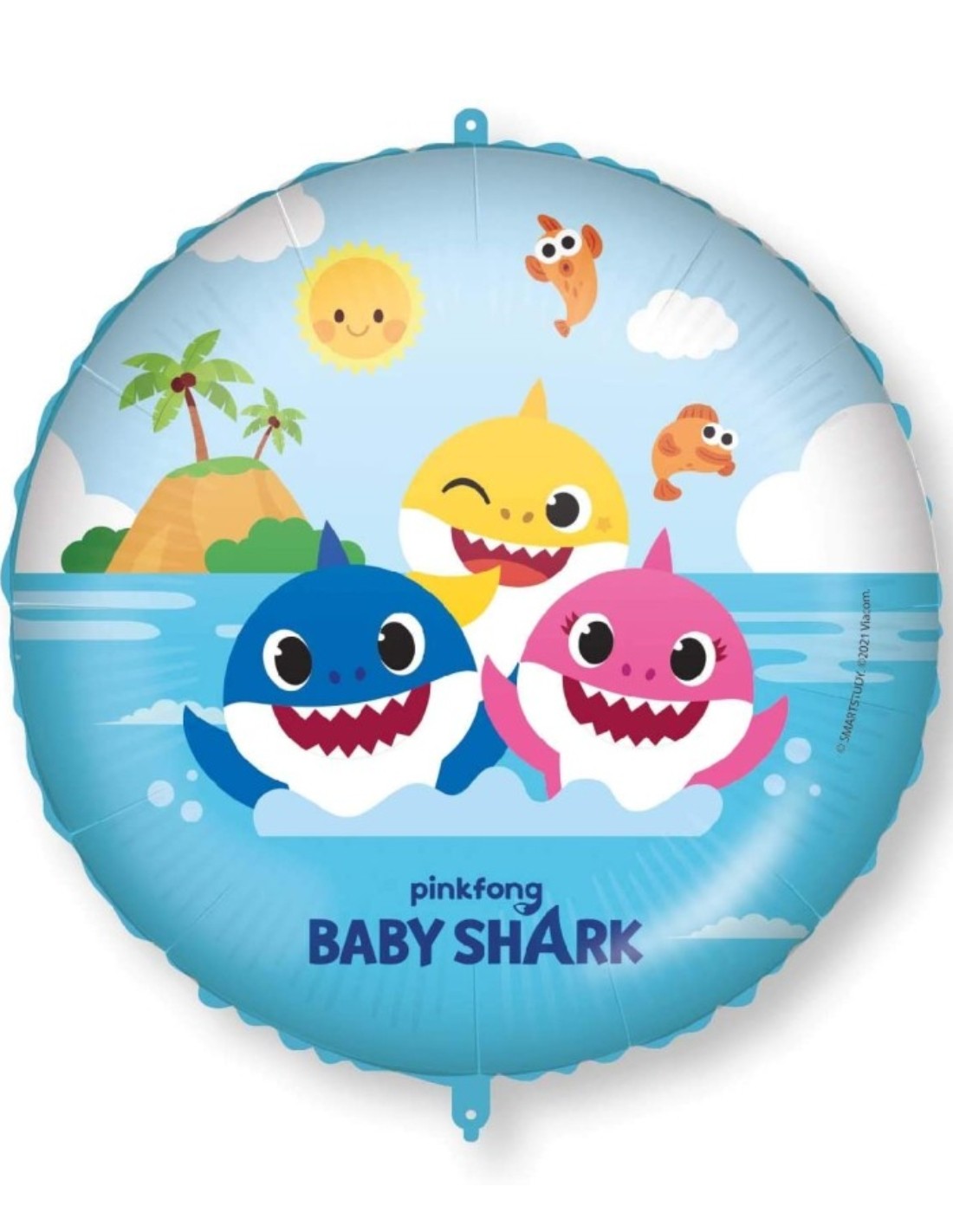 Palloncino Mylar Baby Shark 18" 46cm
