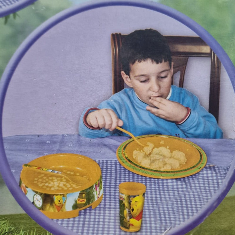 Set Merenda Disney Piatti e Bicchiere in Plastica