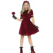 Costume Halloween Adulto Sposa Vampiro
