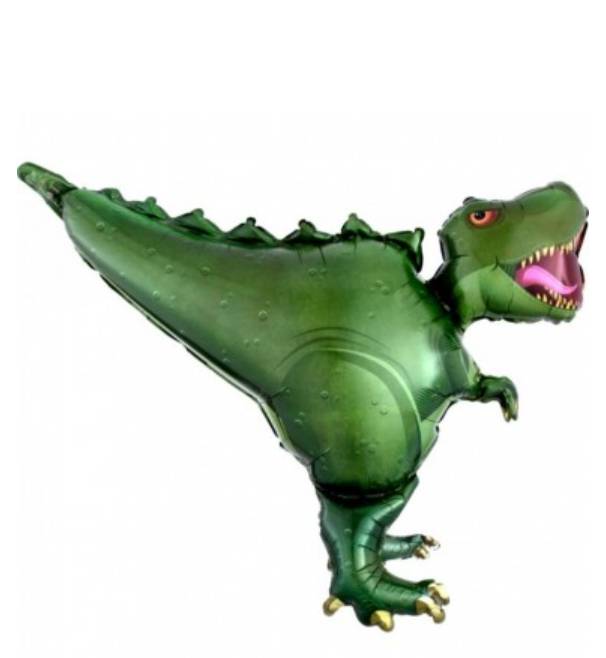 Palloncino Metalfoil Dinosauro T-Rex Sagomato 36" 91cm