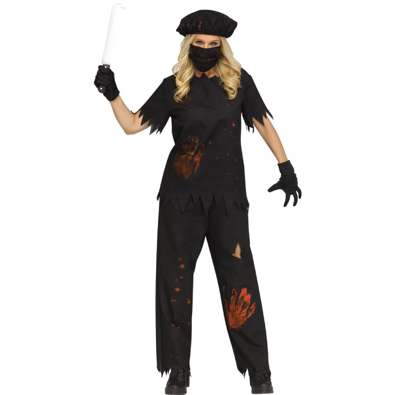 Costume Halloween Adulto Dottore Zombie