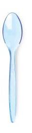 Cucchiaini in Plastica Azzurri - Lavabili Set.20pz