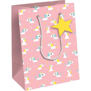 Busta Sacchetto Regalo Unicorni 21,5x25,3cm