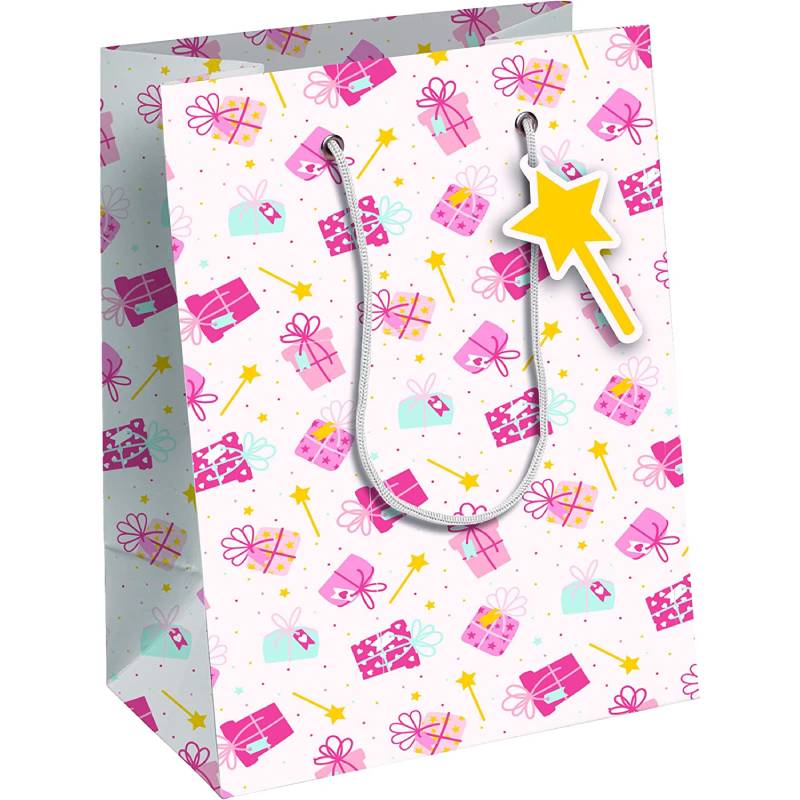 Busta Sacchetto Regalo Bacchette Magiche 21,5x25,3cm