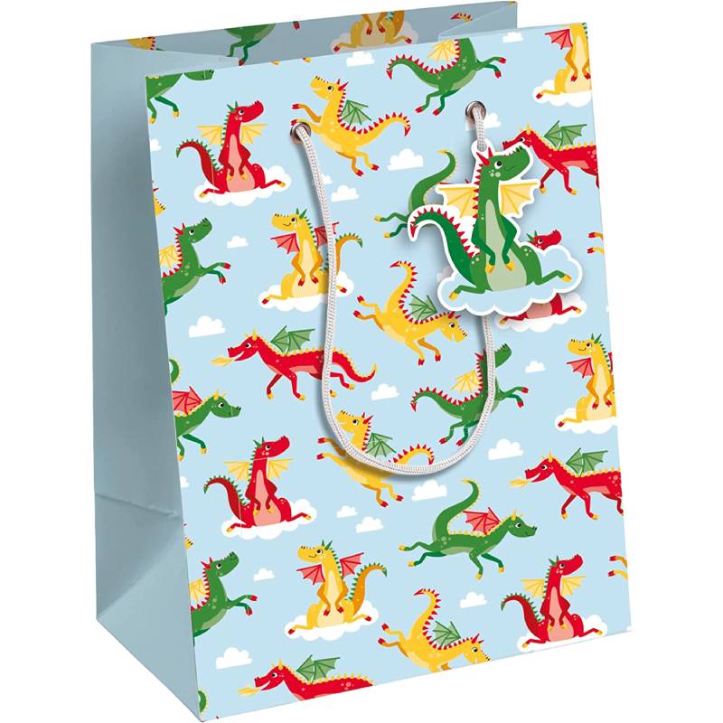 Busta Sacchetto Regalo Draghi 25x10cm
